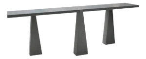 Mid-Century Modern Italian Inca Console by Angelo Mangiarotti for Skipper