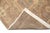 10x14 Fine Hand-Knotted Golden Geometric Oushak Style Rug For Sale - Image 9 of 9