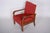 Brown Czech Art Deco Upholstered Walnut Lounge Chairs, 1930s, Set of 2 For Sale - Image 8 of 12