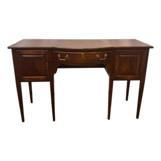 Vintage Wellington Hall Chippendale Style Mahogany Sideboard For Sale