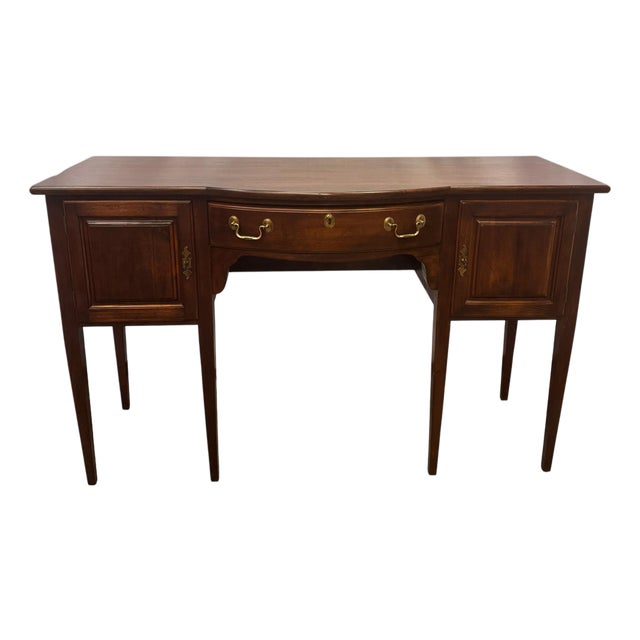 Vintage Wellington Hall Chippendale Style Mahogany Sideboard For Sale
