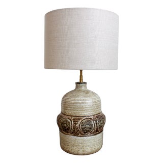Mid-Century Ceramic Table Lamp by Marcel Giraud, 1970s For Sale