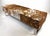 Modern Natural Cowhide Upholstered Bench For Sale In Philadelphia - Image 6 of 11