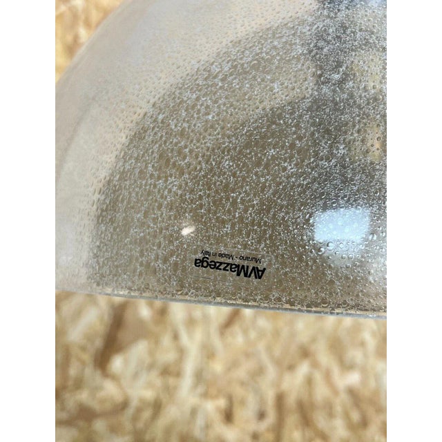 Mid-Century Modern Glass Pulegoso Pendant Lamp by Carlo Nason for Mazzega, 1960s For Sale - Image 6 of 13