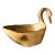Mid 20th-Century Hand-Hewn Swan-Shaped Decorative Wooden Bowl / Cachepot, Mexico For Sale