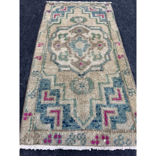 Turkish Yastik Rug 1'4" x 2'7" #24399 Explore a curated collection of hallway runners, wool rugs, and handmade...