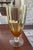 Amber 1940s Mid-Century Modern Cambridge Glass Co. Amber Optic Stem 3121 Goblets - Set of 7 For Sale - Image 8 of 13