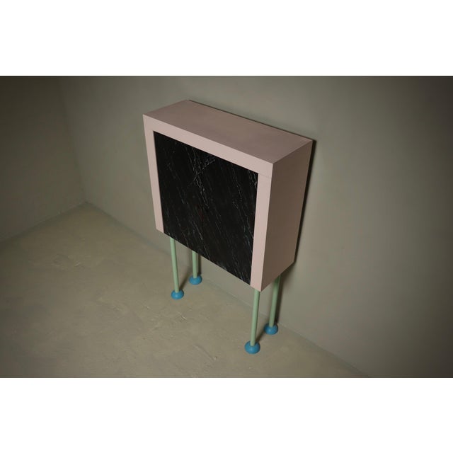 Beige Dutch Postmodern Cabinet by Wim Hofman, 1980s For Sale - Image 8 of 16