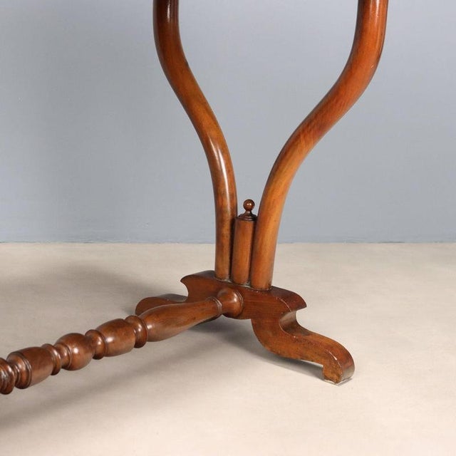 Louis-Philippe Walnut-Veneered Dressing Table For Sale - Image 9 of 12