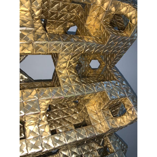 Monumental Origami Art Sculpture For Sale - Image 9 of 10