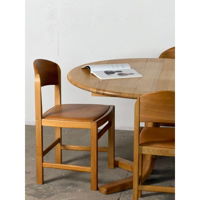 Mid-Century Modern Danish Modern Oak Dining Chairs by Mikael Laursen, Denmark, 1970s, Set of 6 For Sale - Image 3 of 9
