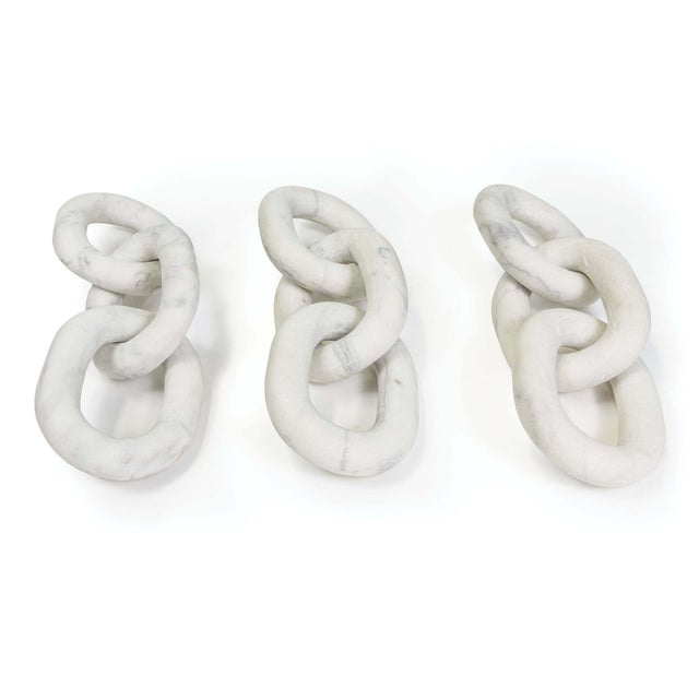 Regina Andrew Atlas Marble Chain in White For Sale In Detroit - Image 6 of 7