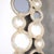 Modernist Hand-Blown Murano Glass Mirror W/ Gold Fleck Applique Border Detailing For Sale - Image 15 of 18