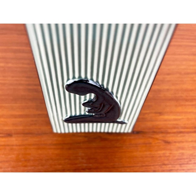 Mid-Century Danish You and I Series Studio Pottery Vase by Svend Aage Holm Sørensen for Søholm, 1950s For Sale - Image 5 of 18