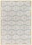 Oversized Flatweave Modern Geometric Light Blue Wool Rug by Doris Leslie Blau For Sale