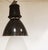 Metal Large Industrial Enamel Lamp, 1950s For Sale - Image 7 of 11