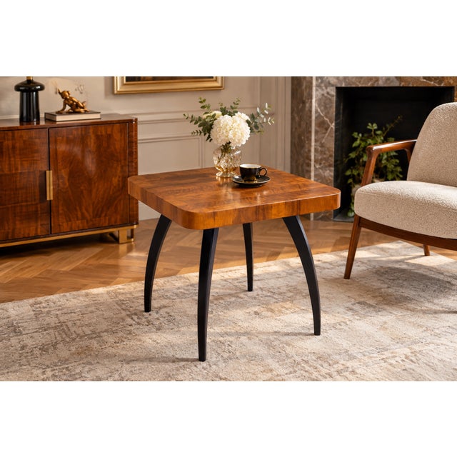 Model H-259 Spider Table by Jindřich Halabala, Former Czechoslovakia, 1930s For Sale - Image 10 of 10