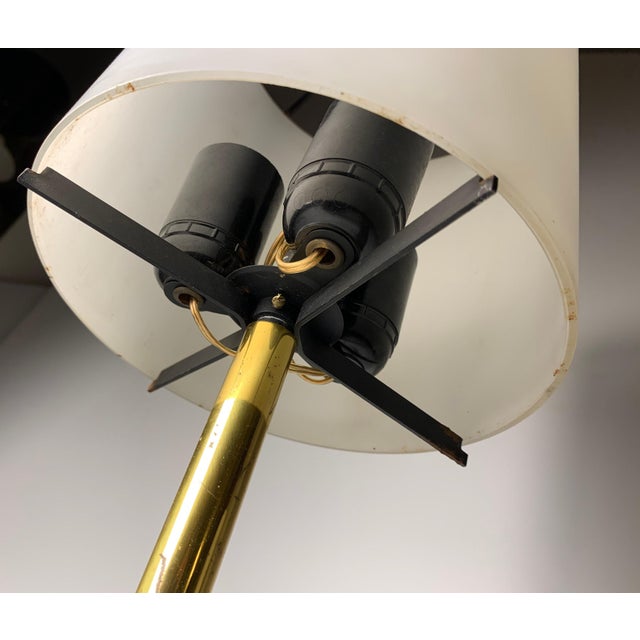 Metal Rare Italian Lamp by Stilux Milano For Sale - Image 7 of 9