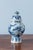 Height with lid: 19 cm Diameter: 10 cm Minor glaze losses to the edge, commensurate with age, otherwise very good...
