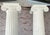 Very Large 8 Ft Neoclassical Fluted White Carved Wood Architectural Columns, a Pair For Sale - Image 4 of 15