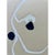Contemporary 2025 "Orchidea" Abstract Minimalist Botanical Painting on Paper by Artist r.k. Red For Sale - Image 3 of 3