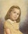 "Joni" - Portrait of a Girl in a Yellow Dress in Oil on Canvas Skillful portrait of a young girl by Morris Zirlin...