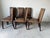 1980’s Italian Woven Leather Dining Chairs by Stone International – Set of 6 For Sale - Image 10 of 12
