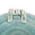 Ceramic VTG Southwest Studio Pottery Turquoise Crackle Glaze Platter Bowl 10" For Sale - Image 7 of 7
