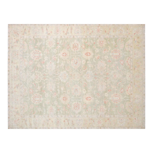 1960s Egyptian Sultanabad Rug For Sale