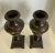 Antique Bronze Vases a Pair For Sale In West Palm - Image 6 of 9