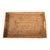 Boho Chic Artifacts Rattan Rectangular Tray For Sale - Image 3 of 5