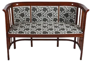 Bentwood Settee by Josef Hoffmann, 1900s