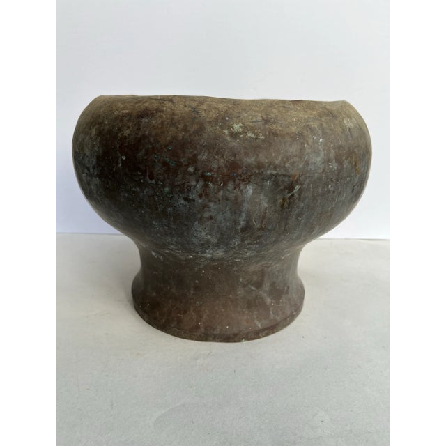 Rustic Rustic Copper Planter For Sale - Image 3 of 10