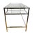 Metal Theodore Alexander Tintagel Desk Blue Mottled Eggshell For Sale - Image 7 of 9