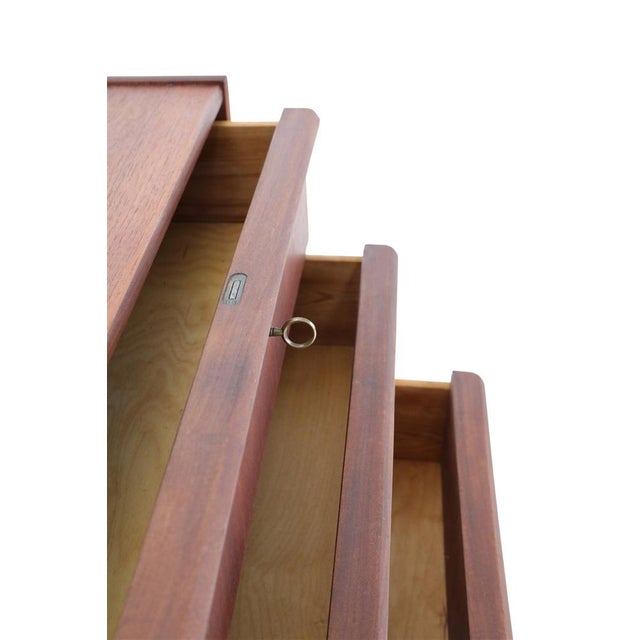 Mid-Century Modern Danish Teak Chest of Drawers, 1960s For Sale - Image 13 of 18