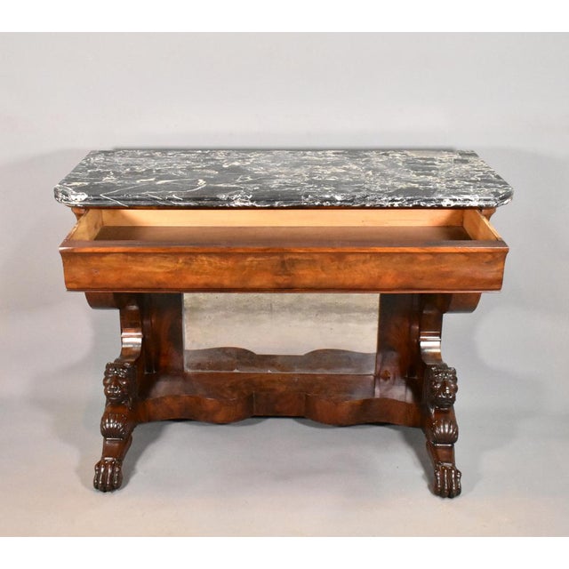 Antique French Louis Philippe Console Table For Sale - Image 15 of 16