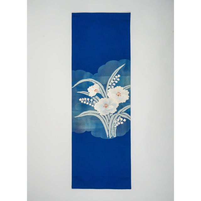Japanese Ceremonial Silk Wall Tapestry by Renaras For Sale - Image 4 of 5