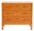 Deco Chest of Drawers in Flamed Birch, 1930s For Sale