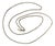 Vintage Sterling Silver Brother Wolf 34” Chain For Sale