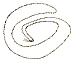 Vintage Sterling Silver Brother Wolf 34” Chain