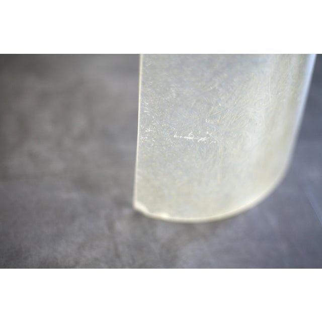 Vintage Space Age Resin Stool, 1970s For Sale - Image 10 of 14