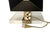 Black Late 20th Century Pair of Table Lamps Leather Envelope Design With Acrylic Base Modern Style Vintage Decor - Pair For Sale - Image 8 of 8