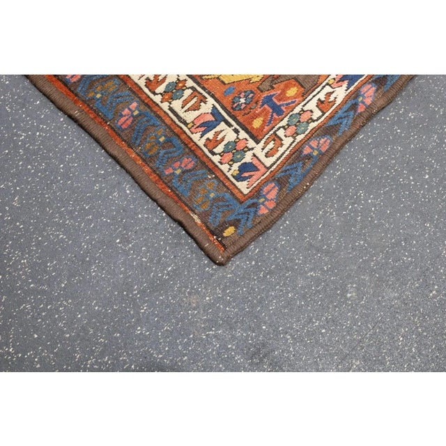 Late 19th Century Antique Kuba Bijov Rug 3'10'' X 5'3'' For Sale - Image 5 of 11
