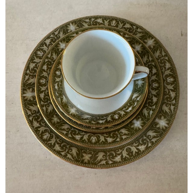 Antique White 1970s Noritake China-Service for 8-Plus Serving Items - 49 Pieces For Sale - Image 8 of 18
