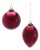 Glass Holiday Ornaments (Set of 6) For Sale