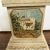 Charming Pair of hand painted wooden column lamps featuring an idyllic English countryside scene on the front of each...