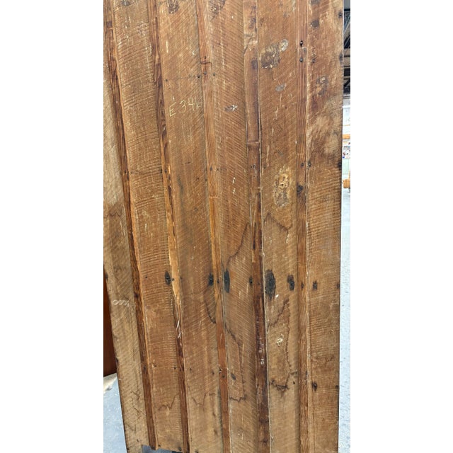 Antique Rustic Handcrafted American Pine Hutch For Sale - Image 9 of 12