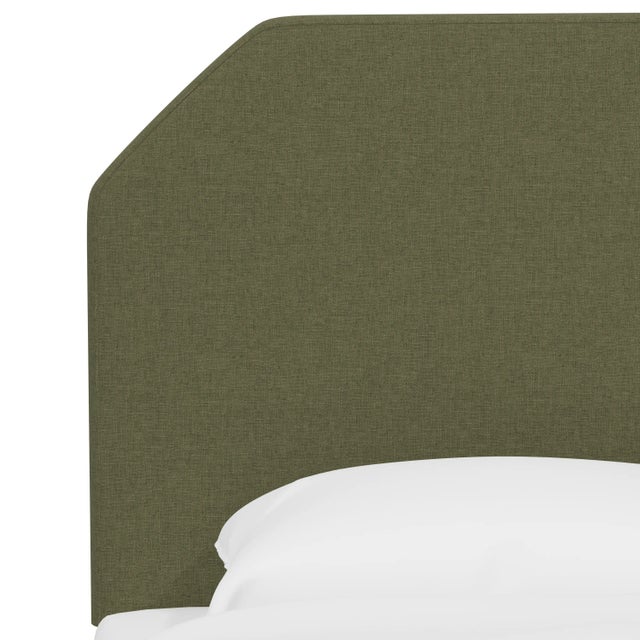 Not Yet Made - Made To Order Alex California King Headboard in Zuma Laurel For Sale - Image 5 of 5