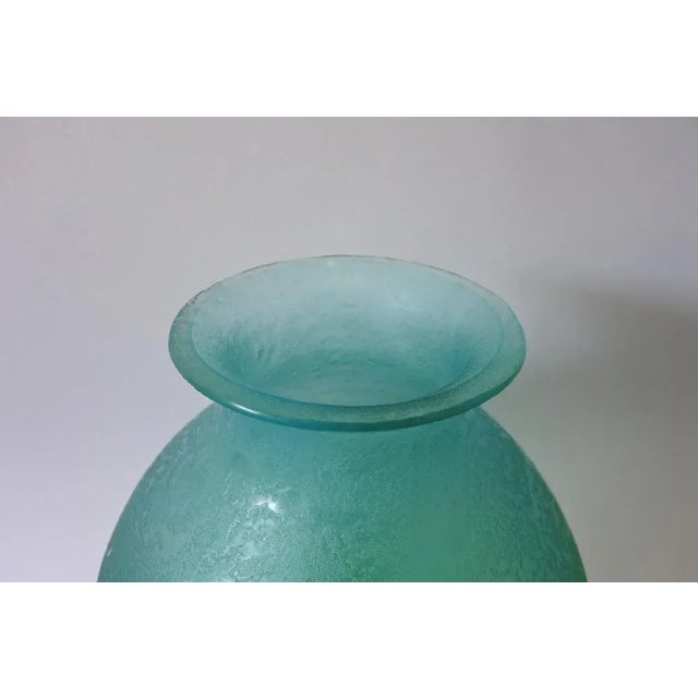 1950s Vintage Sommerso Vase by Flavio Poli & Seguso Vesti, Italy, 1957 For Sale - Image 5 of 13