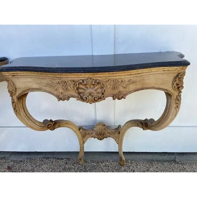 Early 19th Century Early 19th Century Pair of Antique French Demi-Lunes For Sale - Image 5 of 6